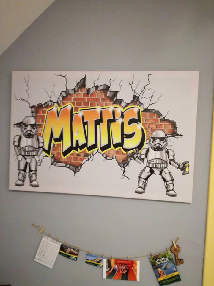 Exemple graffiti prénom 6
